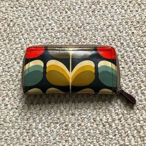 Orla Kiely Canvas Wallet